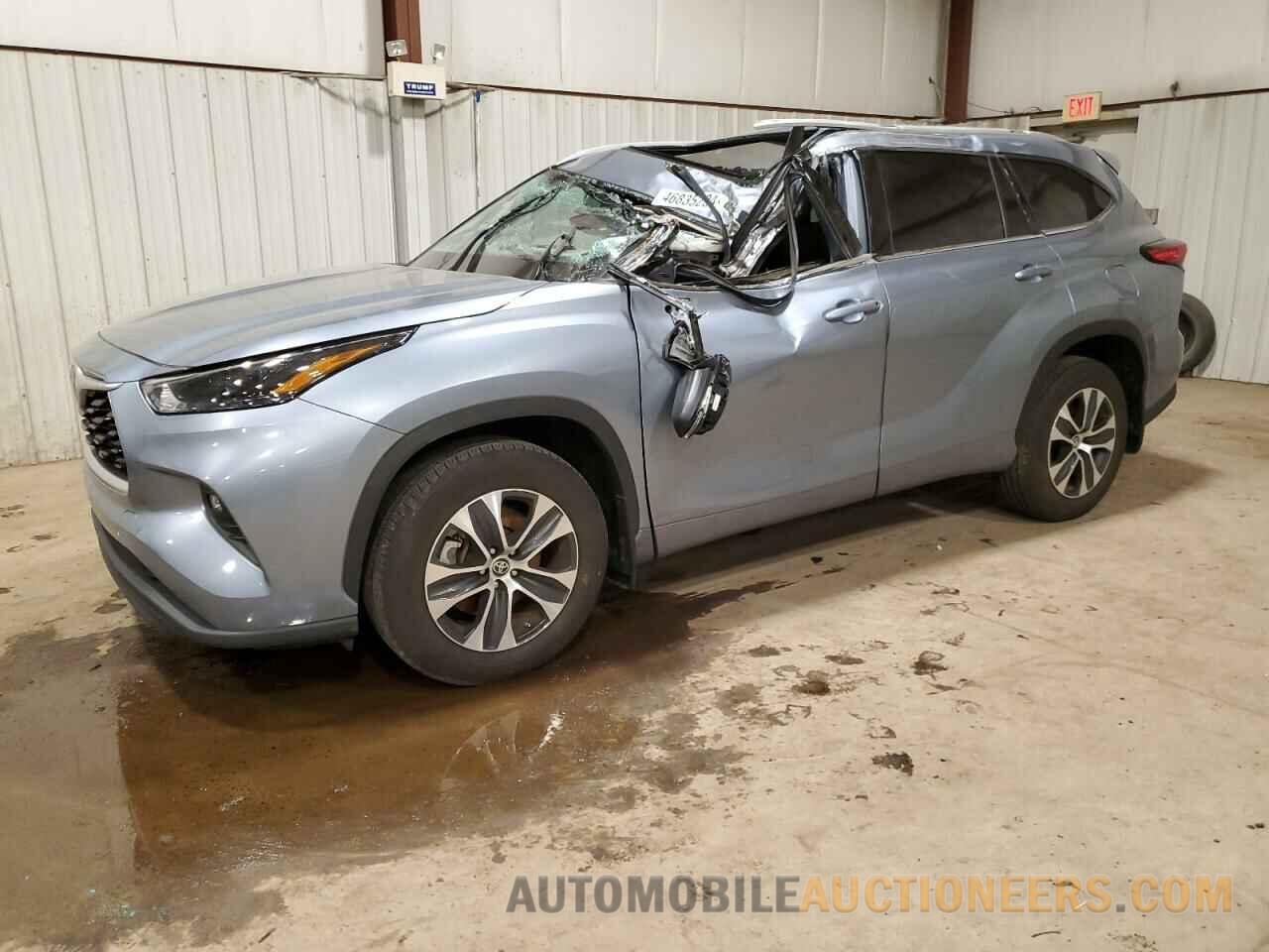 5TDGZRBH9NS204568 TOYOTA HIGHLANDER 2022