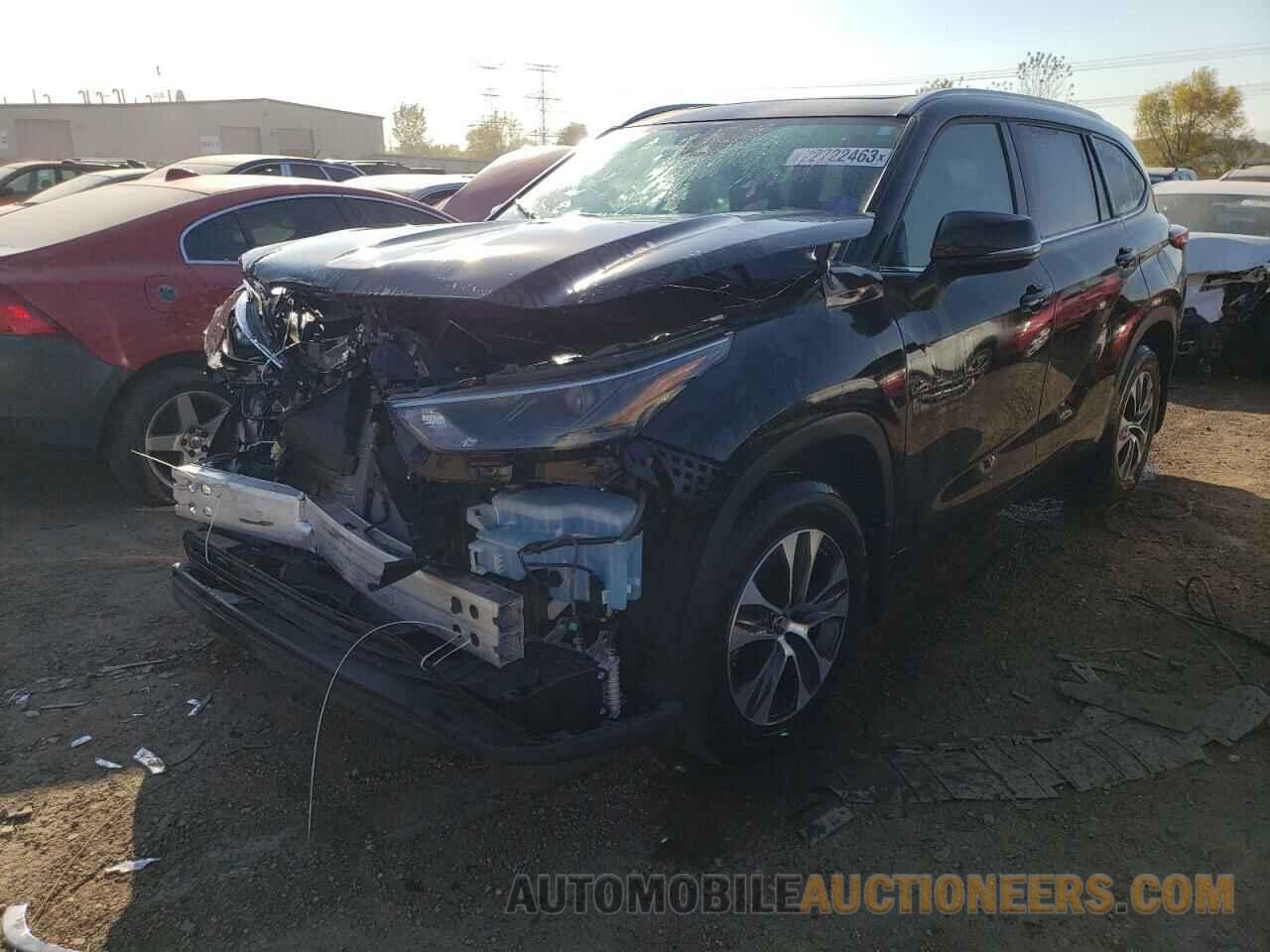 5TDGZRBH9NS227655 TOYOTA HIGHLANDER 2022