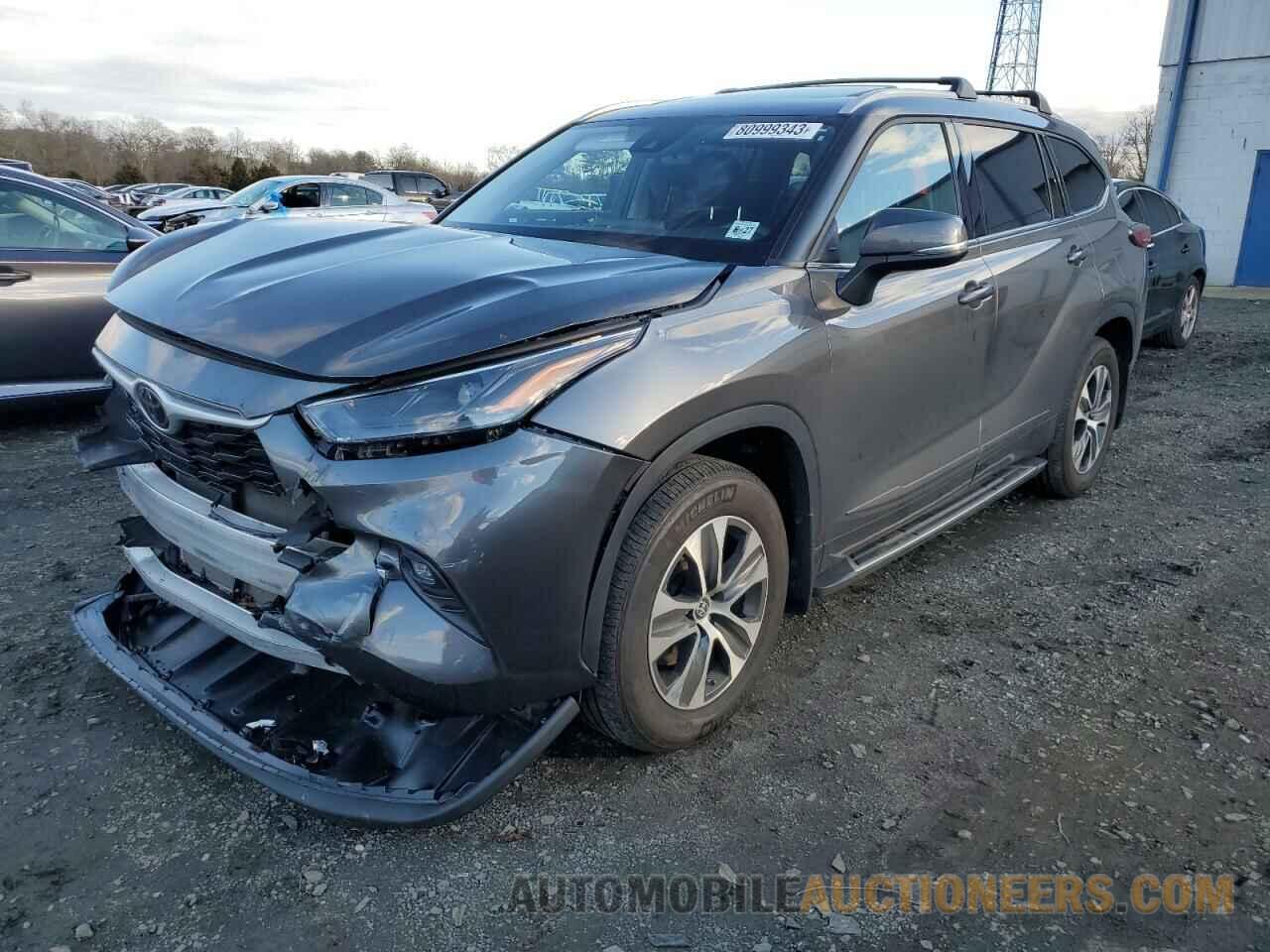 5TDGZRBH9NS588657 TOYOTA HIGHLANDER 2022