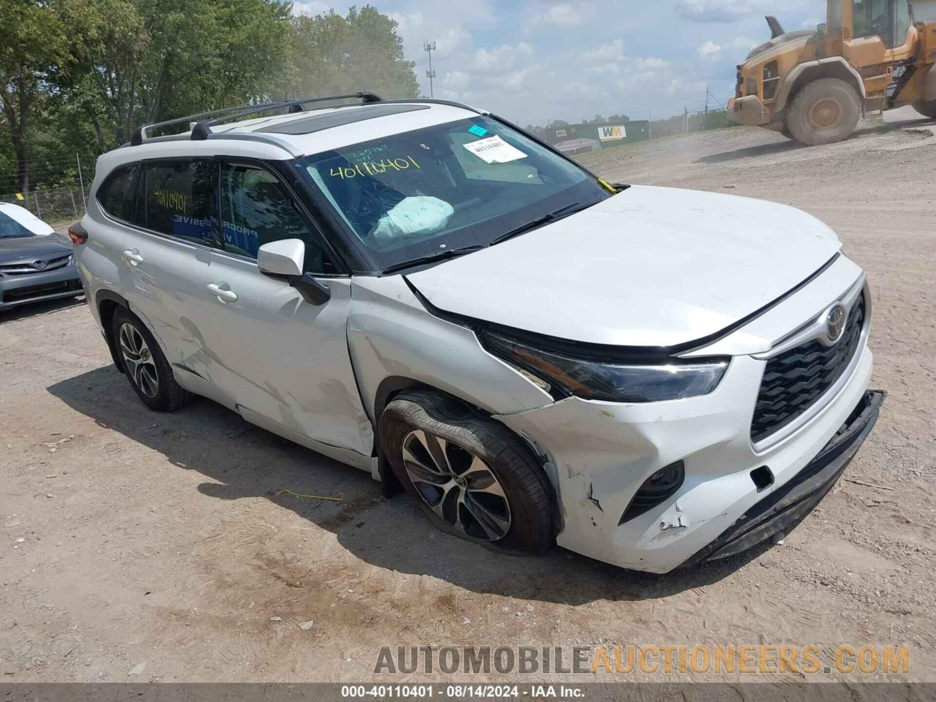 5TDGZRBH9NS597133 TOYOTA HIGHLANDER 2022