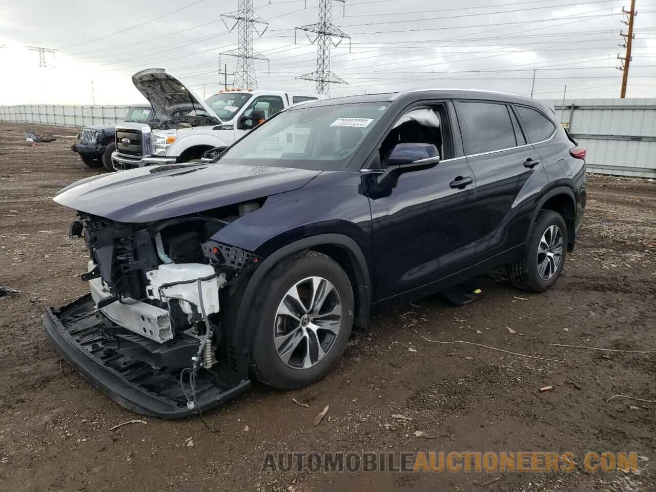 5TDGZRBHXLS007082 TOYOTA HIGHLANDER 2020