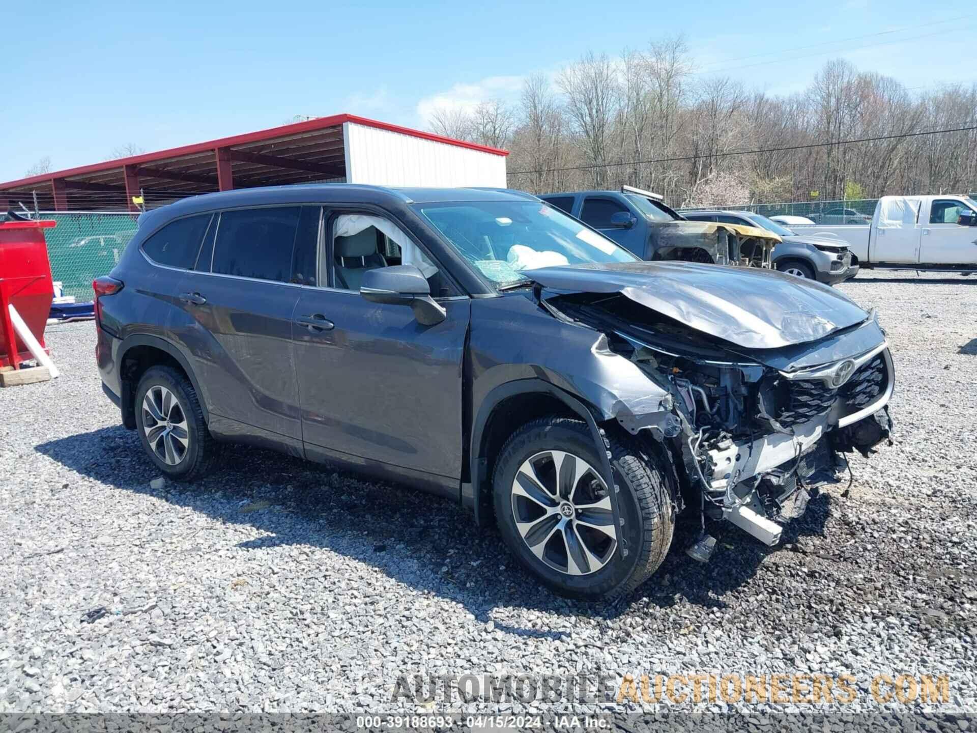 5TDGZRBHXMS078266 TOYOTA HIGHLANDER 2021