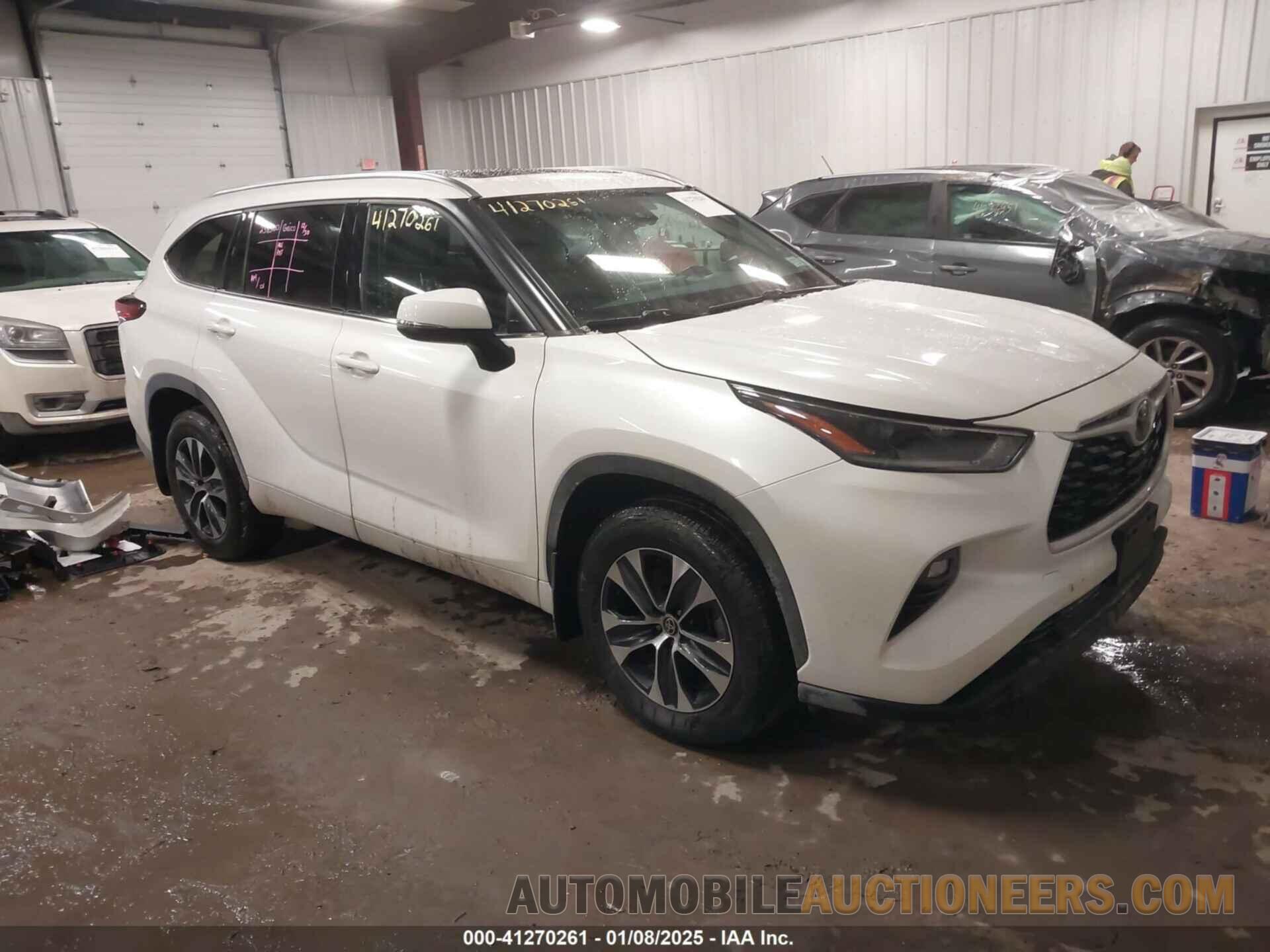 5TDGZRBHXMS111489 TOYOTA HIGHLANDER 2021