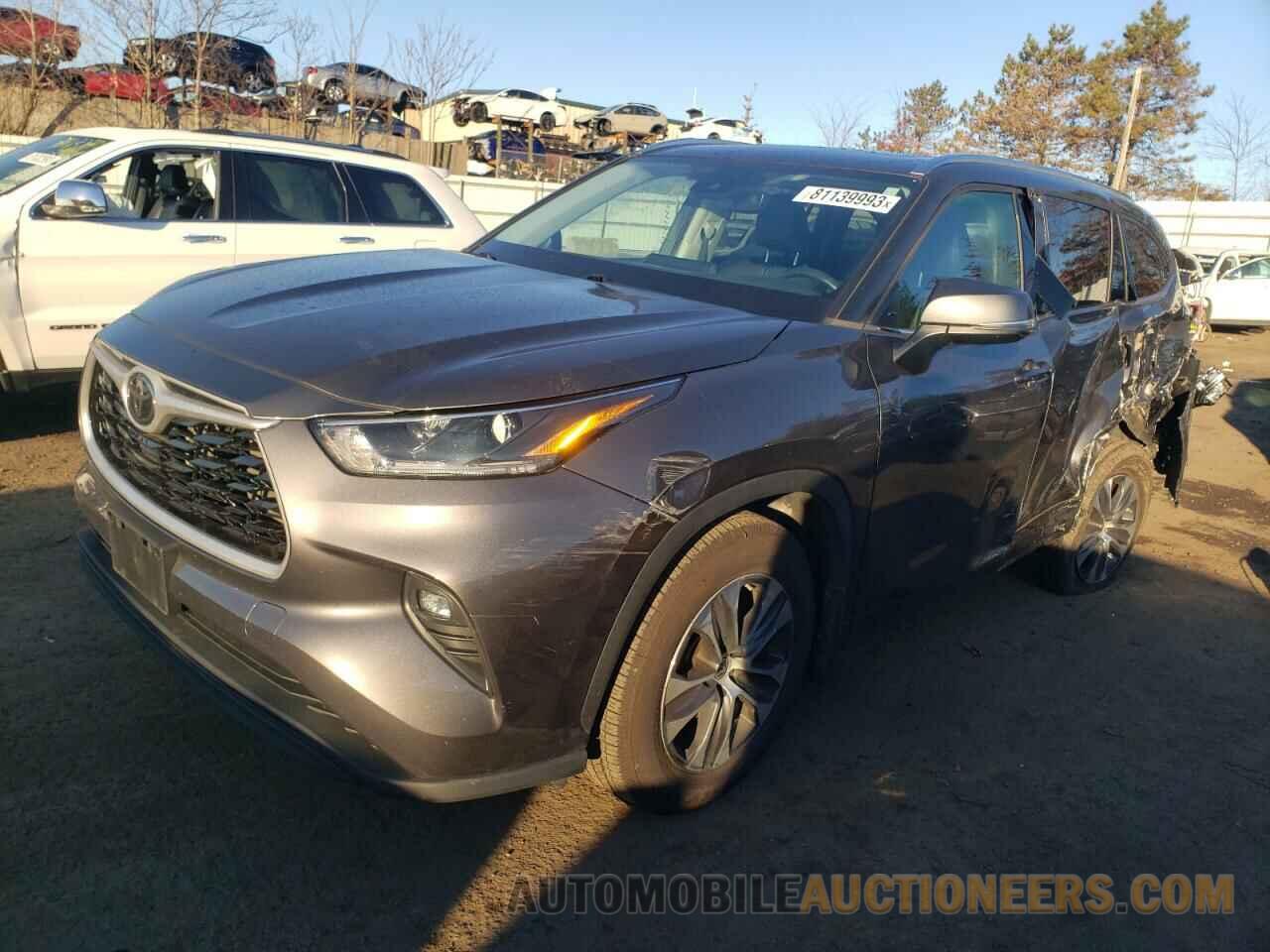 5TDGZRBHXMS538364 TOYOTA HIGHLANDER 2021