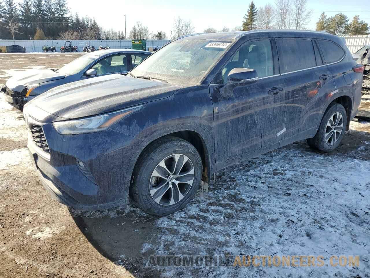 5TDGZRBHXMS543354 TOYOTA HIGHLANDER 2021