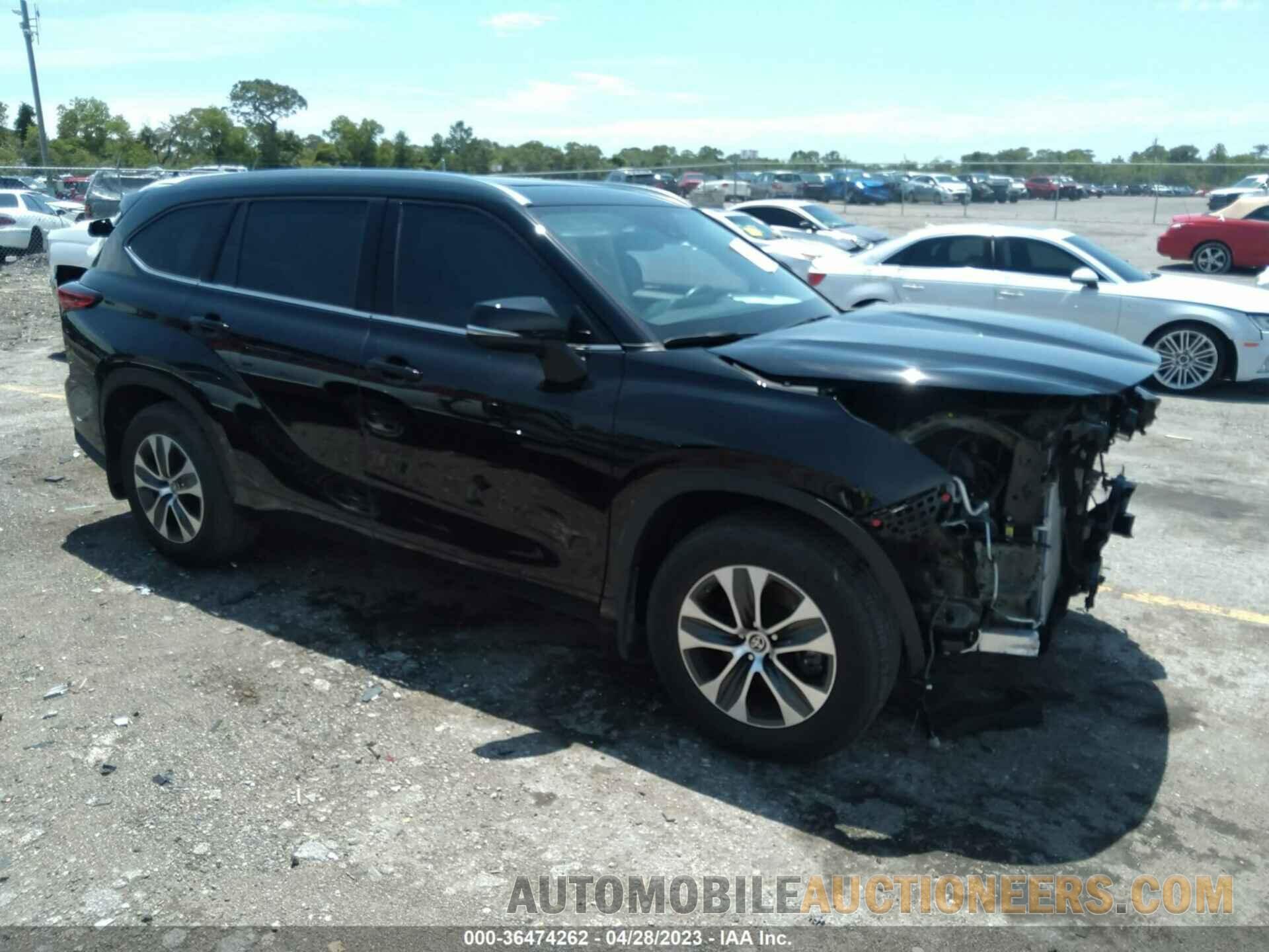 5TDGZRBHXMS558372 TOYOTA HIGHLANDER 2021