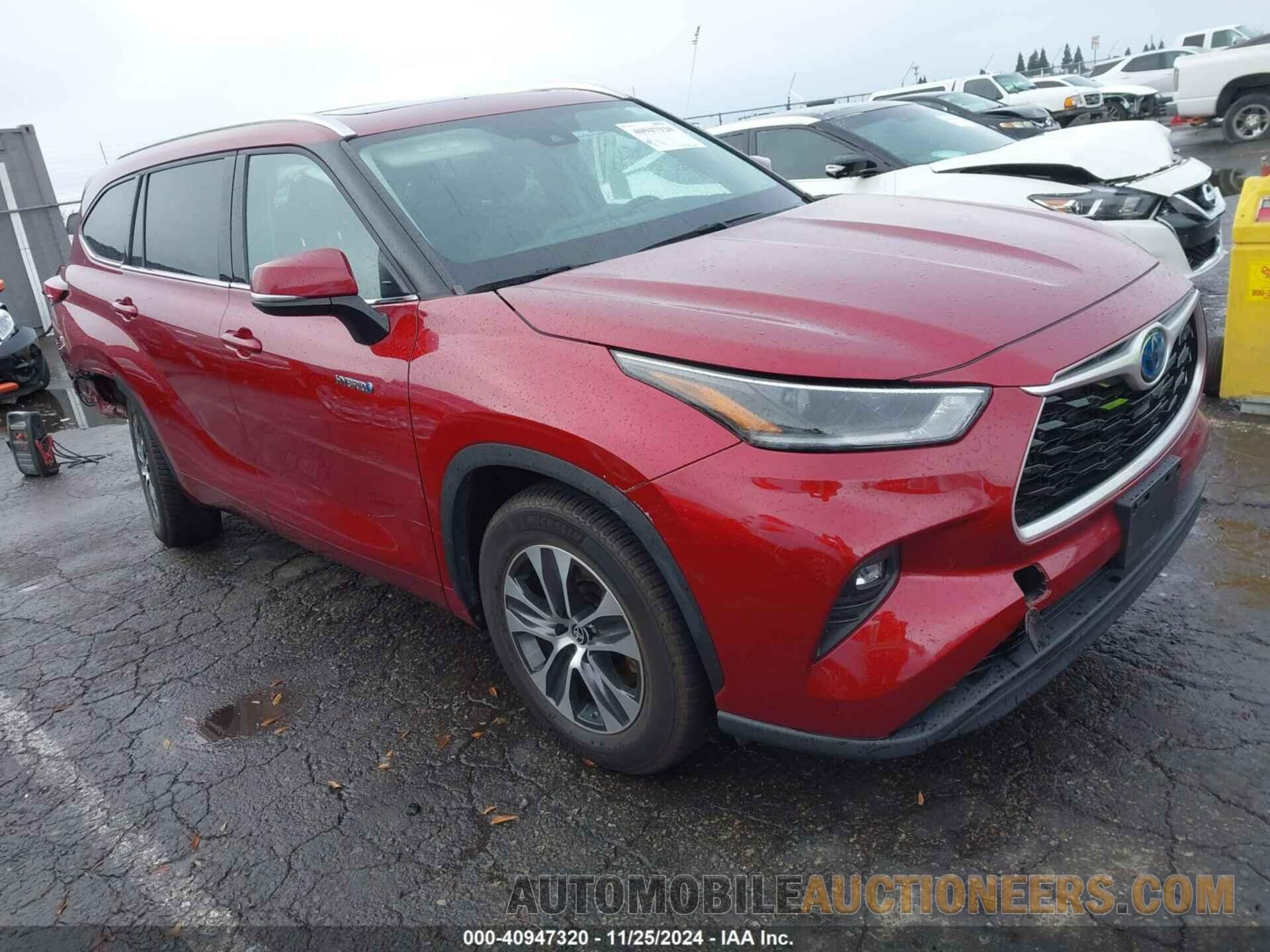 5TDHARAH0MS509534 TOYOTA HIGHLANDER 2021