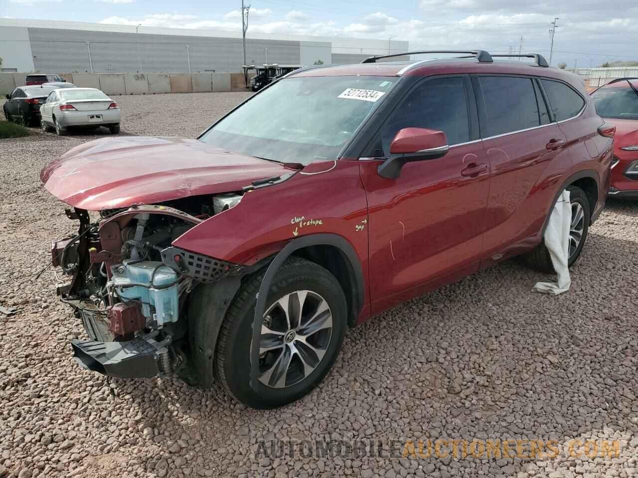 5TDHARAH1NS514565 TOYOTA HIGHLANDER 2022