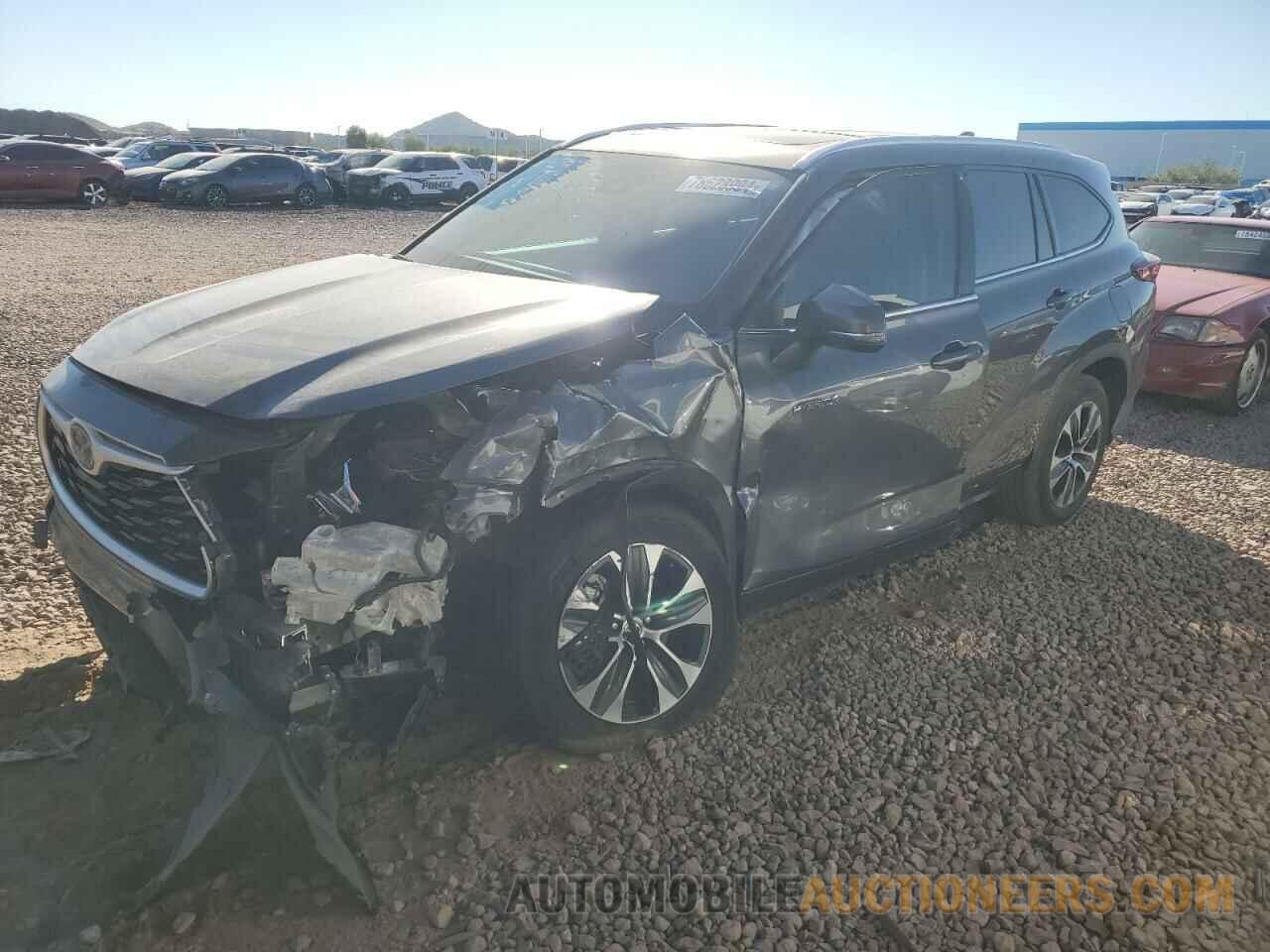 5TDHARAH2MS507090 TOYOTA HIGHLANDER 2021