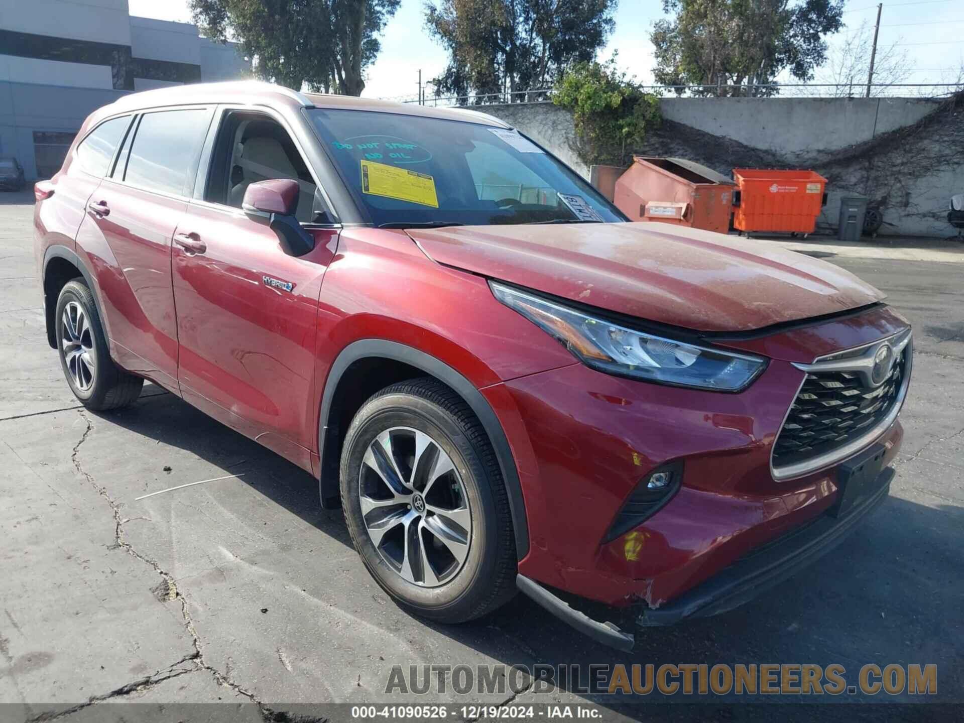 5TDHARAH4LS502505 TOYOTA HIGHLANDER 2020