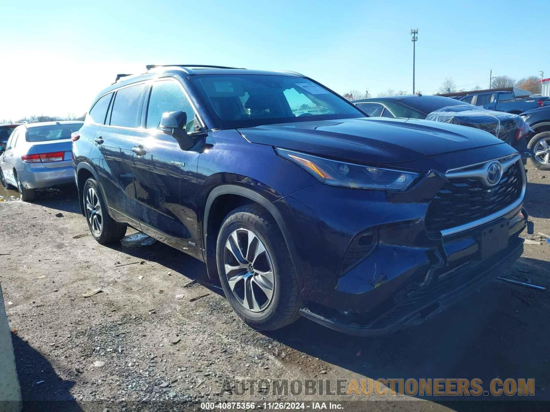 5TDHBRCH0MS524206 TOYOTA HIGHLANDER 2021