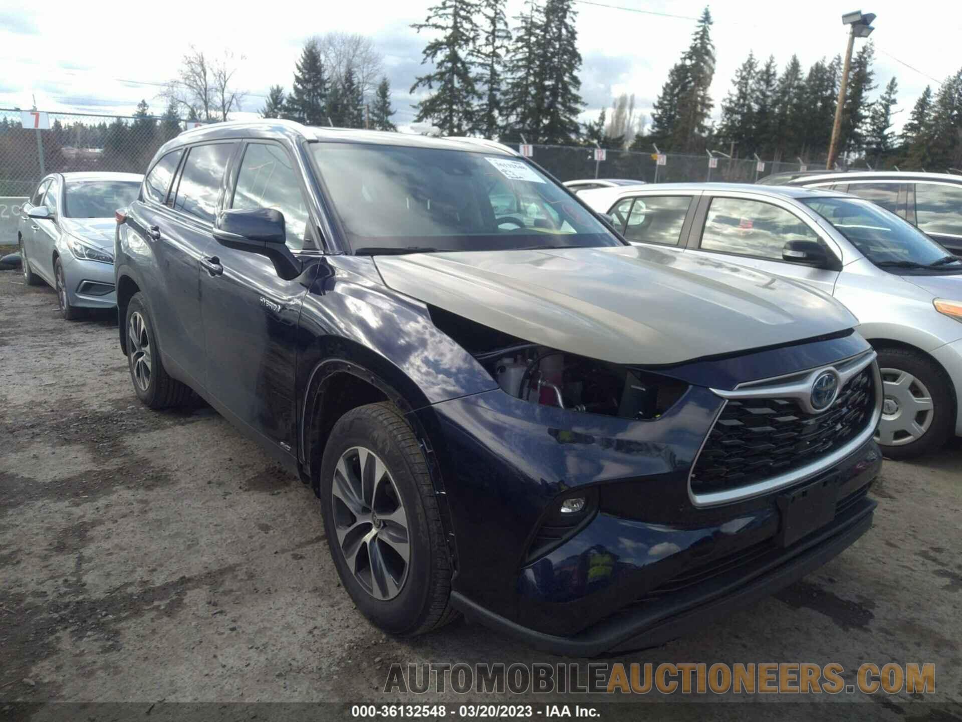 5TDHBRCH0MS533620 TOYOTA HIGHLANDER 2021