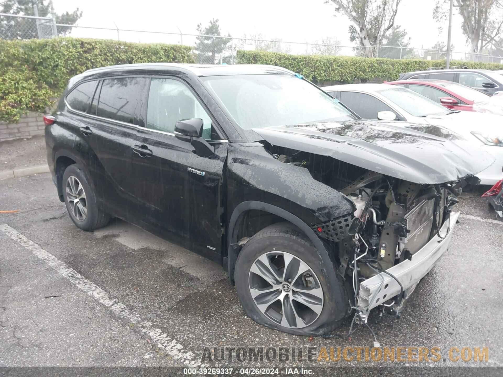 5TDHBRCH0MS534038 TOYOTA HIGHLANDER 2021