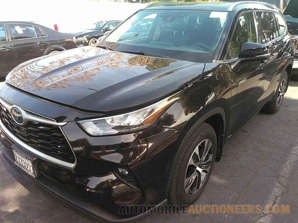 5TDHBRCH1LS009889 Toyota Highlander Hybrid 2020