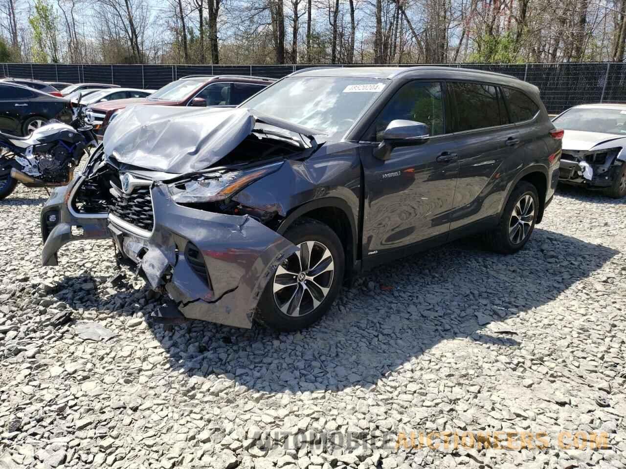 5TDHBRCH1LS501466 TOYOTA HIGHLANDER 2020