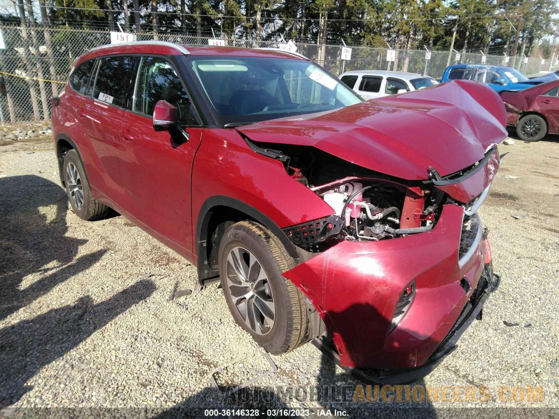 5TDHBRCH2NS558679 TOYOTA HIGHLANDER 2022