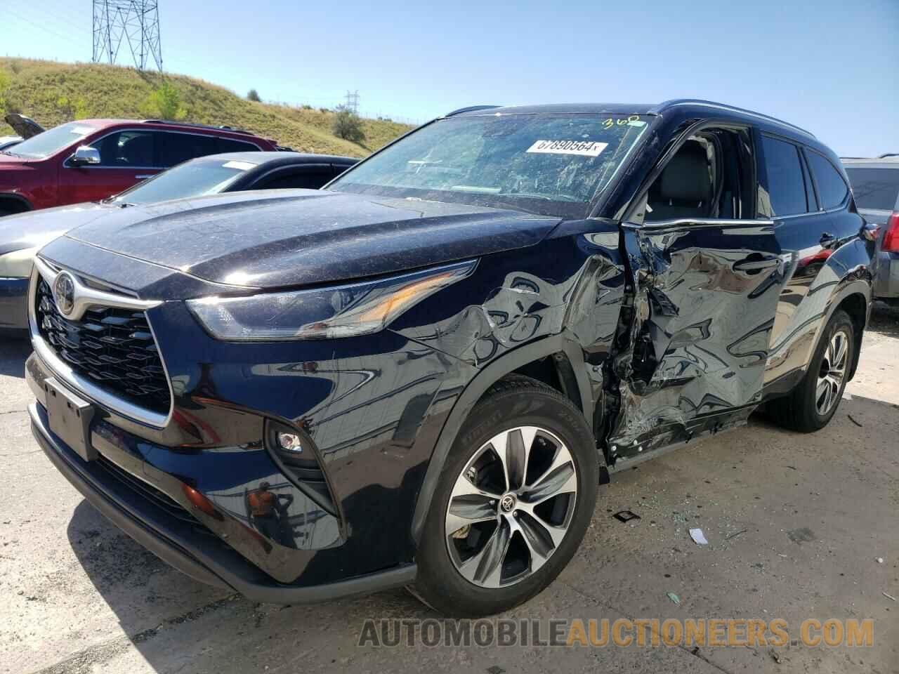 5TDHBRCH3MS524894 TOYOTA HIGHLANDER 2021