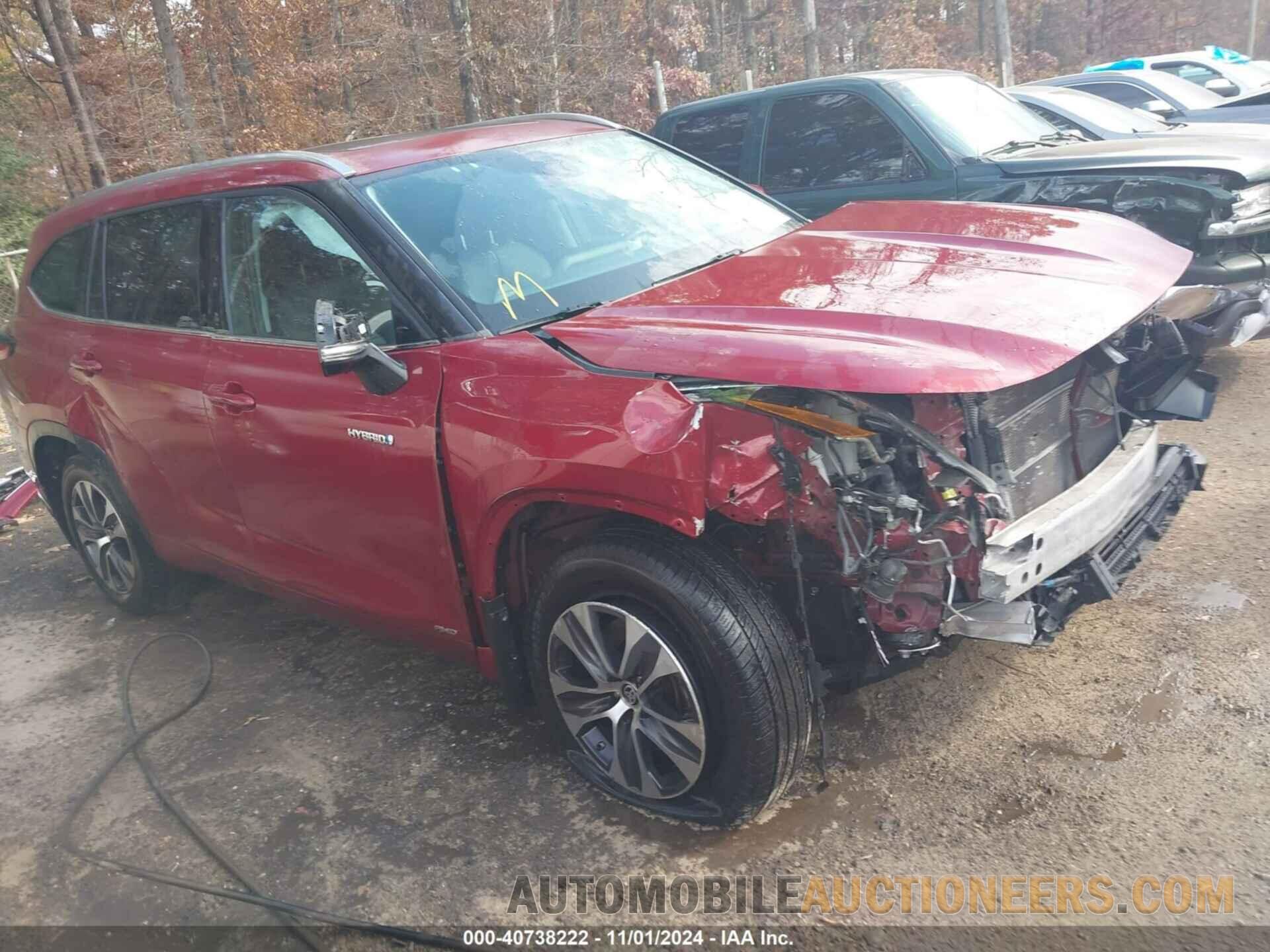 5TDHBRCH3MS526497 TOYOTA HIGHLANDER 2021