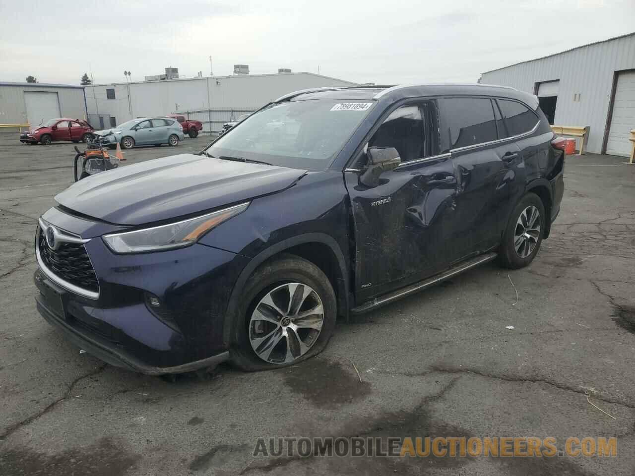 5TDHBRCH3MS535877 TOYOTA HIGHLANDER 2021