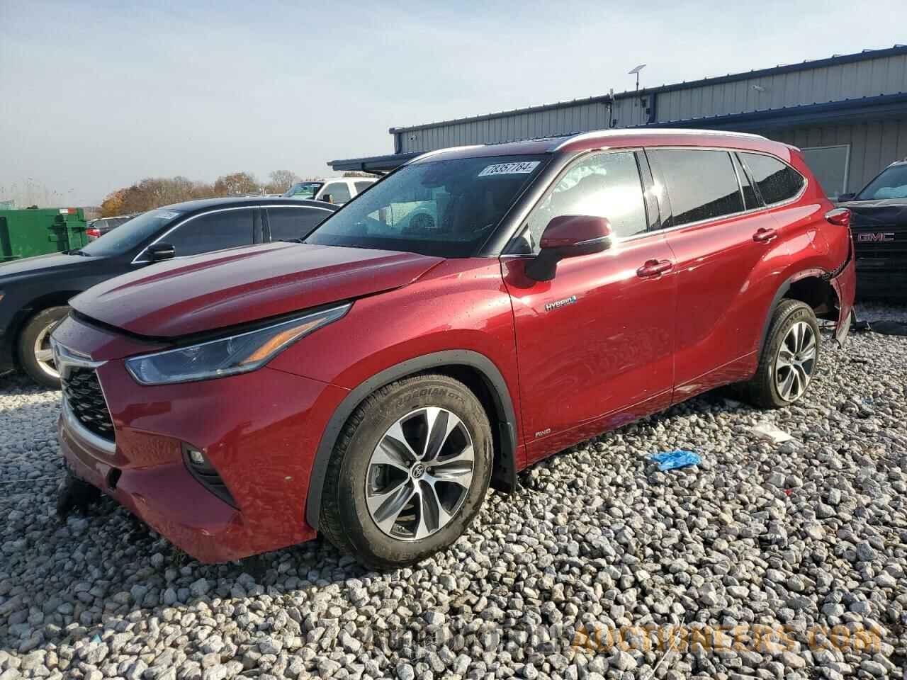 5TDHBRCH3MS537046 TOYOTA HIGHLANDER 2021