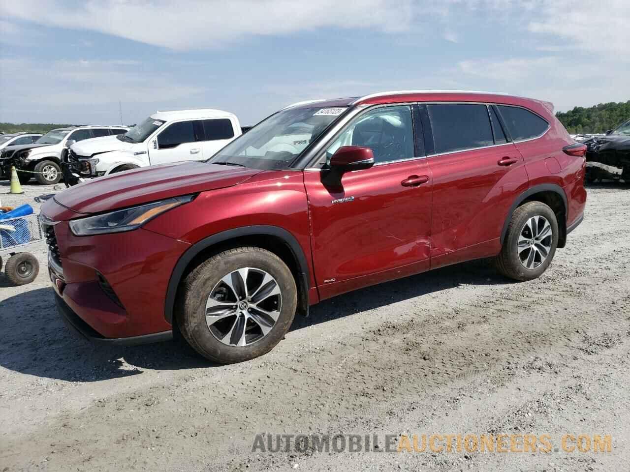 5TDHBRCH4MS036991 TOYOTA HIGHLANDER 2021