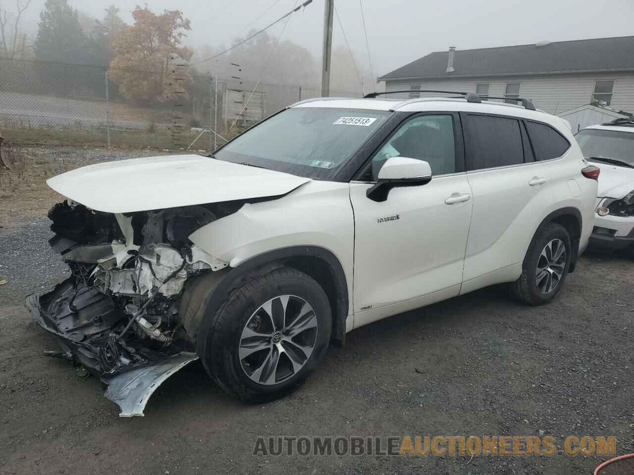 5TDHBRCH5LS502376 TOYOTA HIGHLANDER 2020