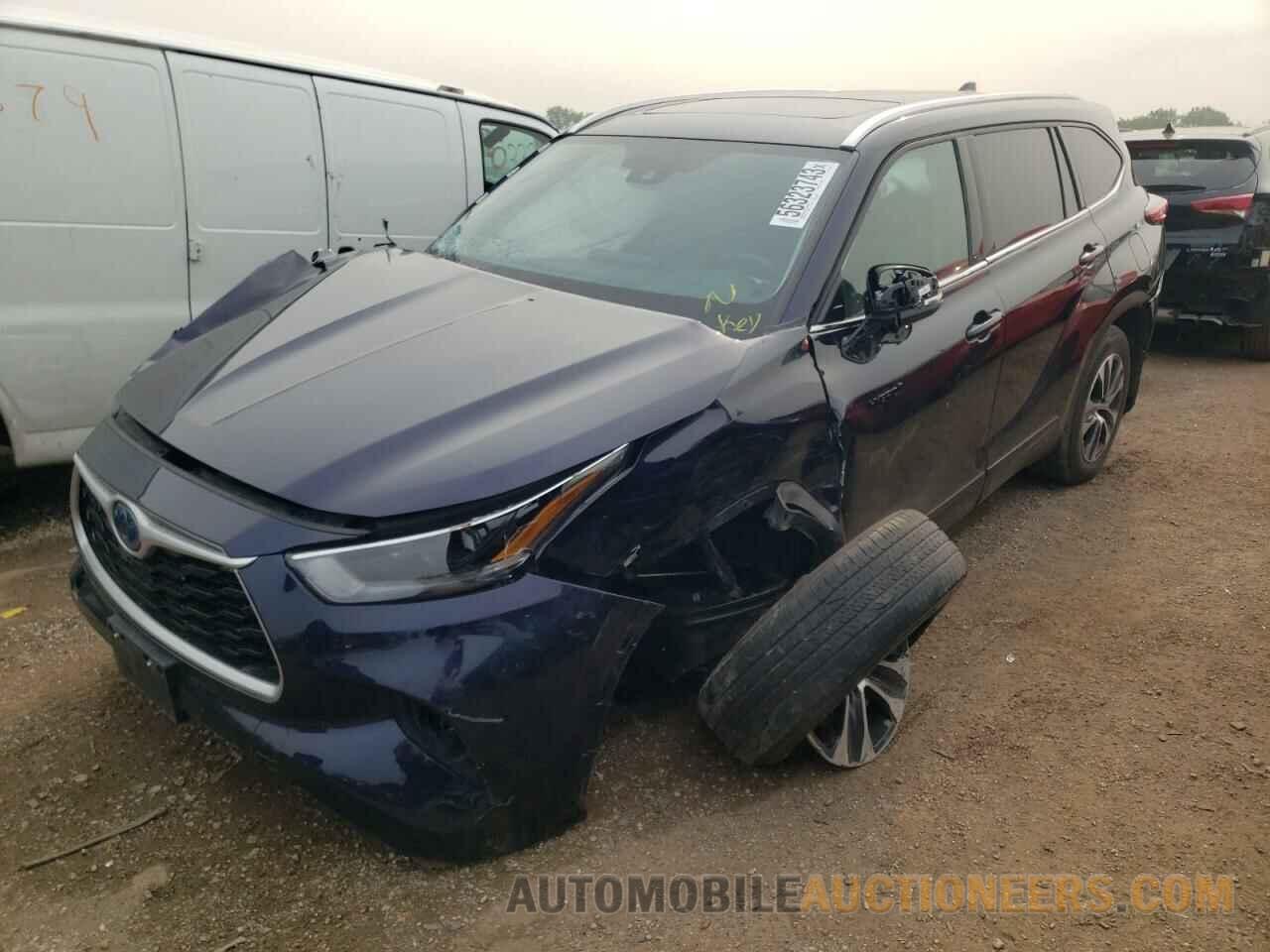 5TDHBRCH5MS515291 TOYOTA HIGHLANDER 2021