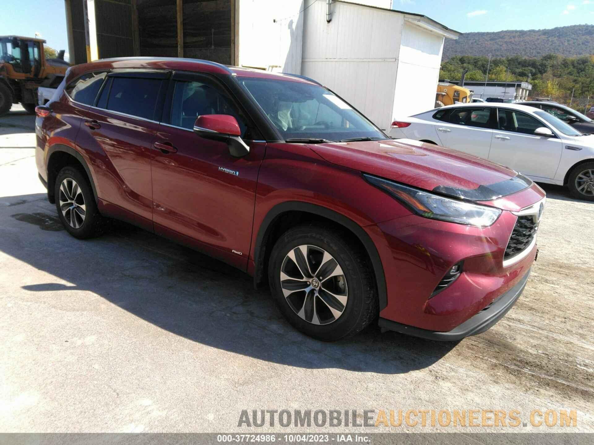 5TDHBRCH6LS502631 TOYOTA HIGHLANDER 2020