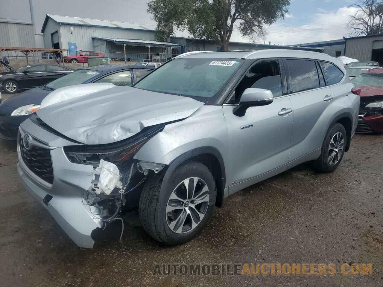 5TDHBRCH6MS515266 TOYOTA HIGHLANDER 2021