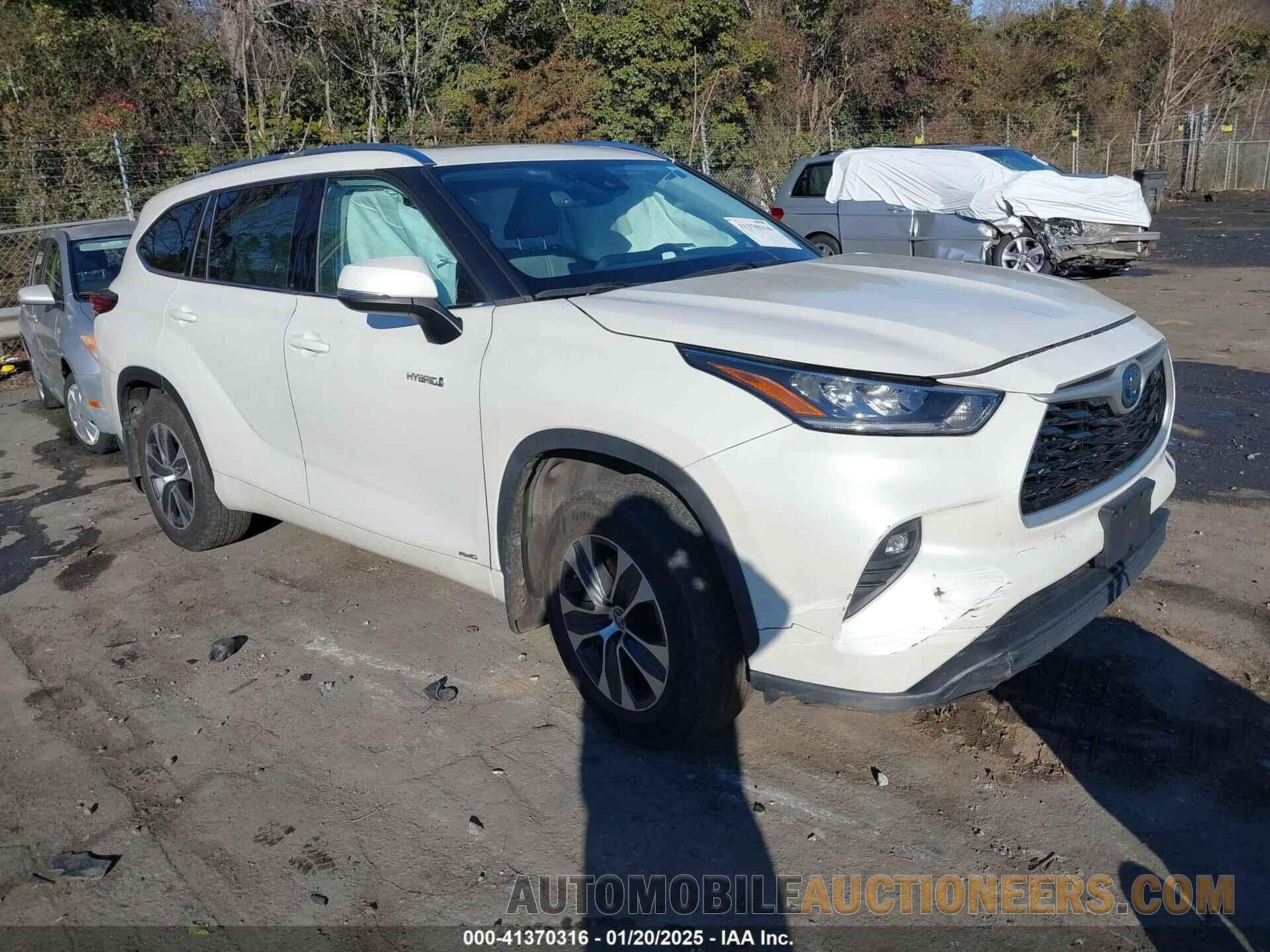 5TDHBRCH7LS509037 TOYOTA HIGHLANDER 2020