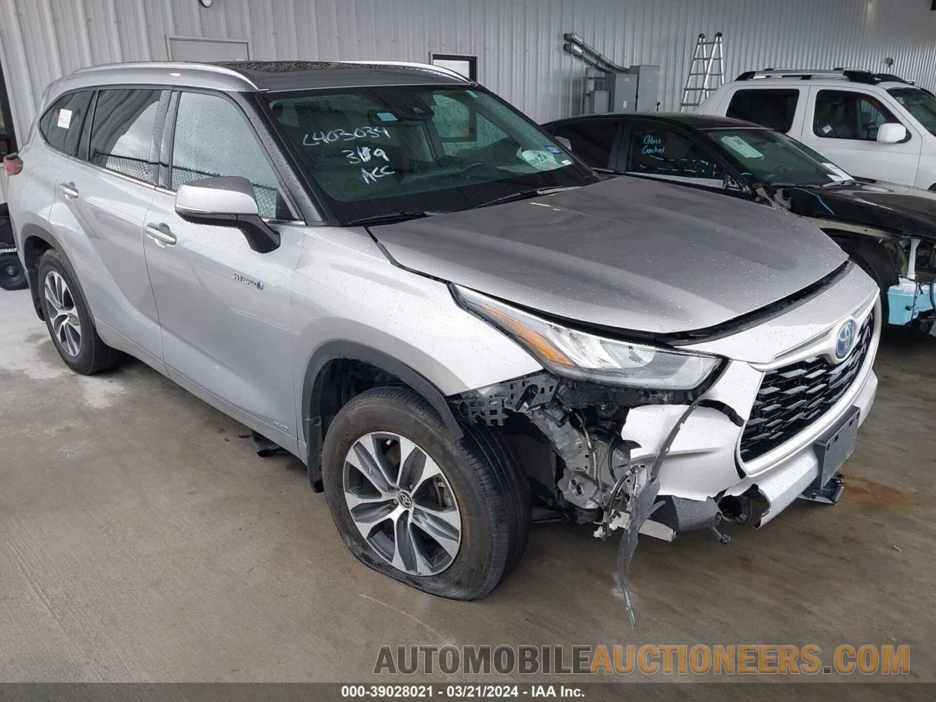 5TDHBRCH7LS514285 TOYOTA HIGHLANDER 2020