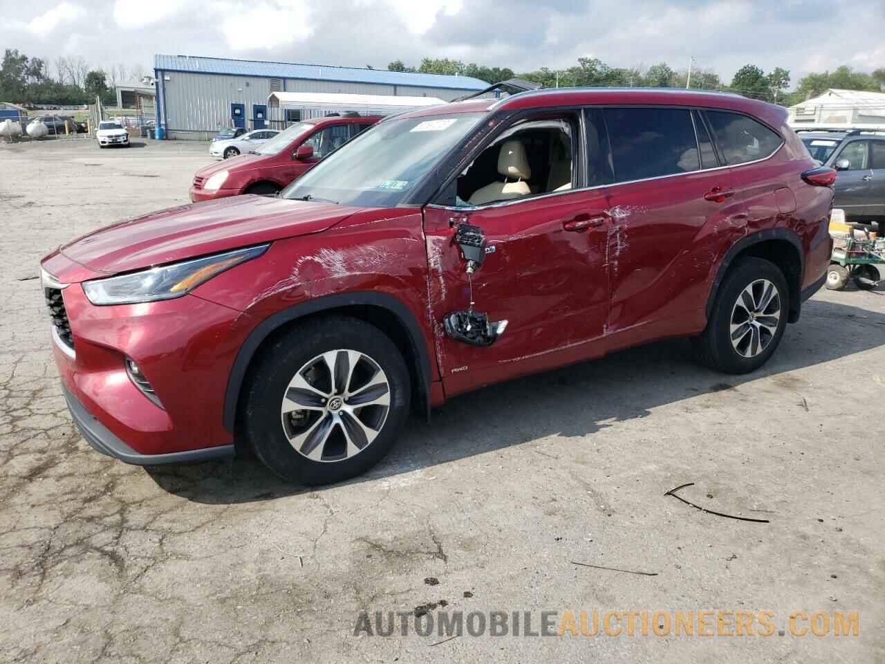 5TDHBRCH7MS037021 TOYOTA HIGHLANDER 2021