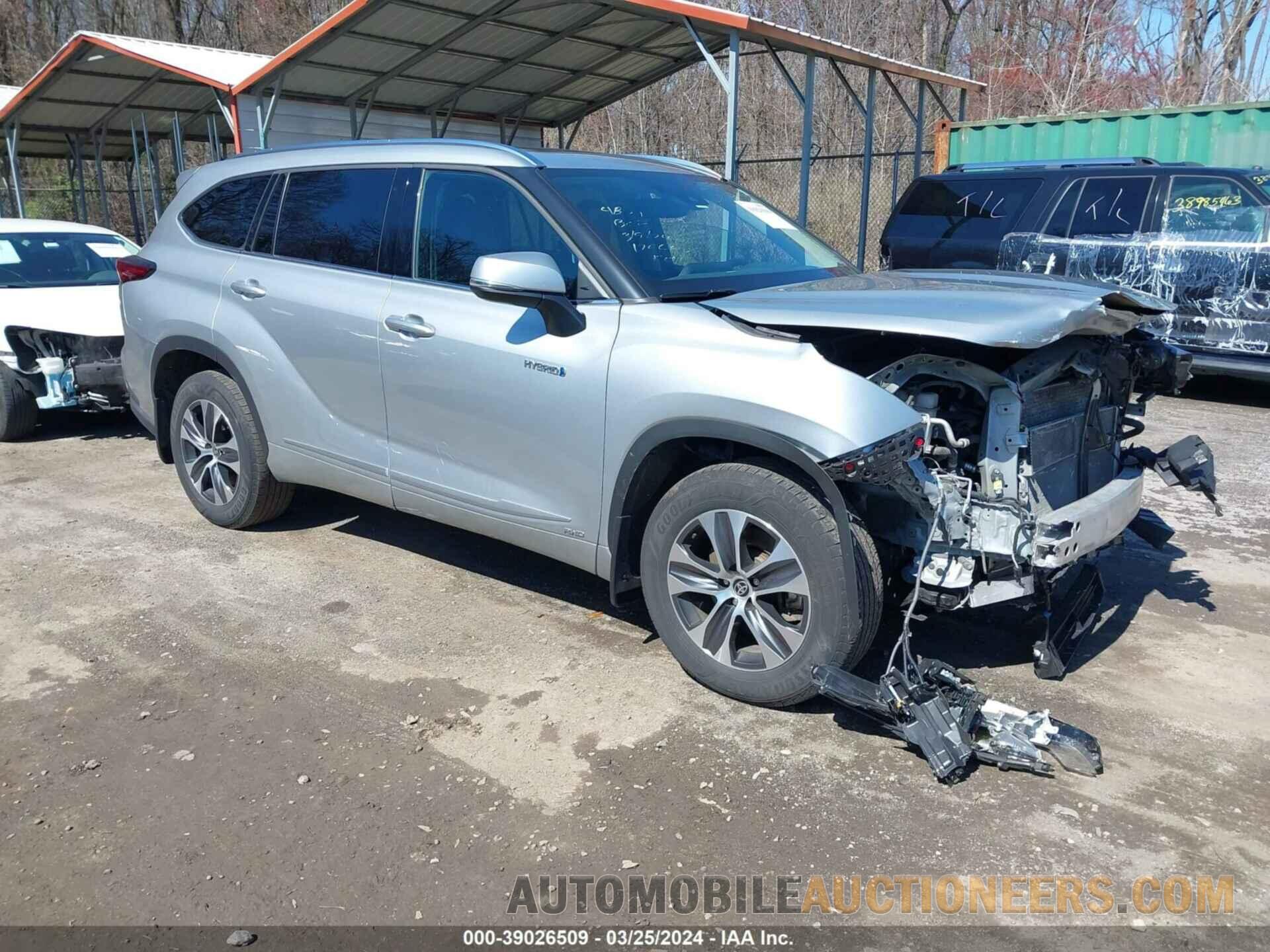 5TDHBRCH8MS534871 TOYOTA HIGHLANDER 2021