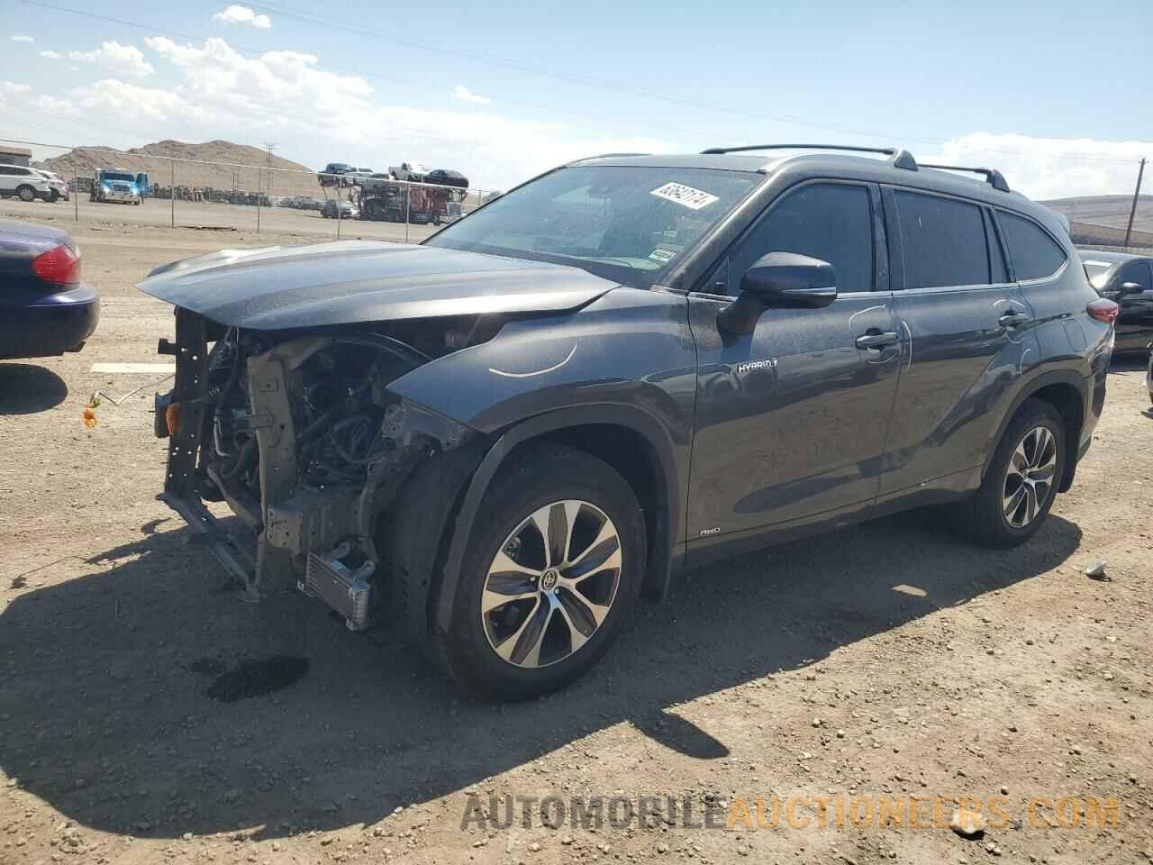 5TDHBRCH9MS536435 TOYOTA HIGHLANDER 2021