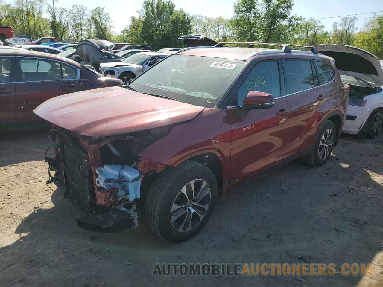 5TDHBRCHXLS505564 TOYOTA HIGHLANDER 2020