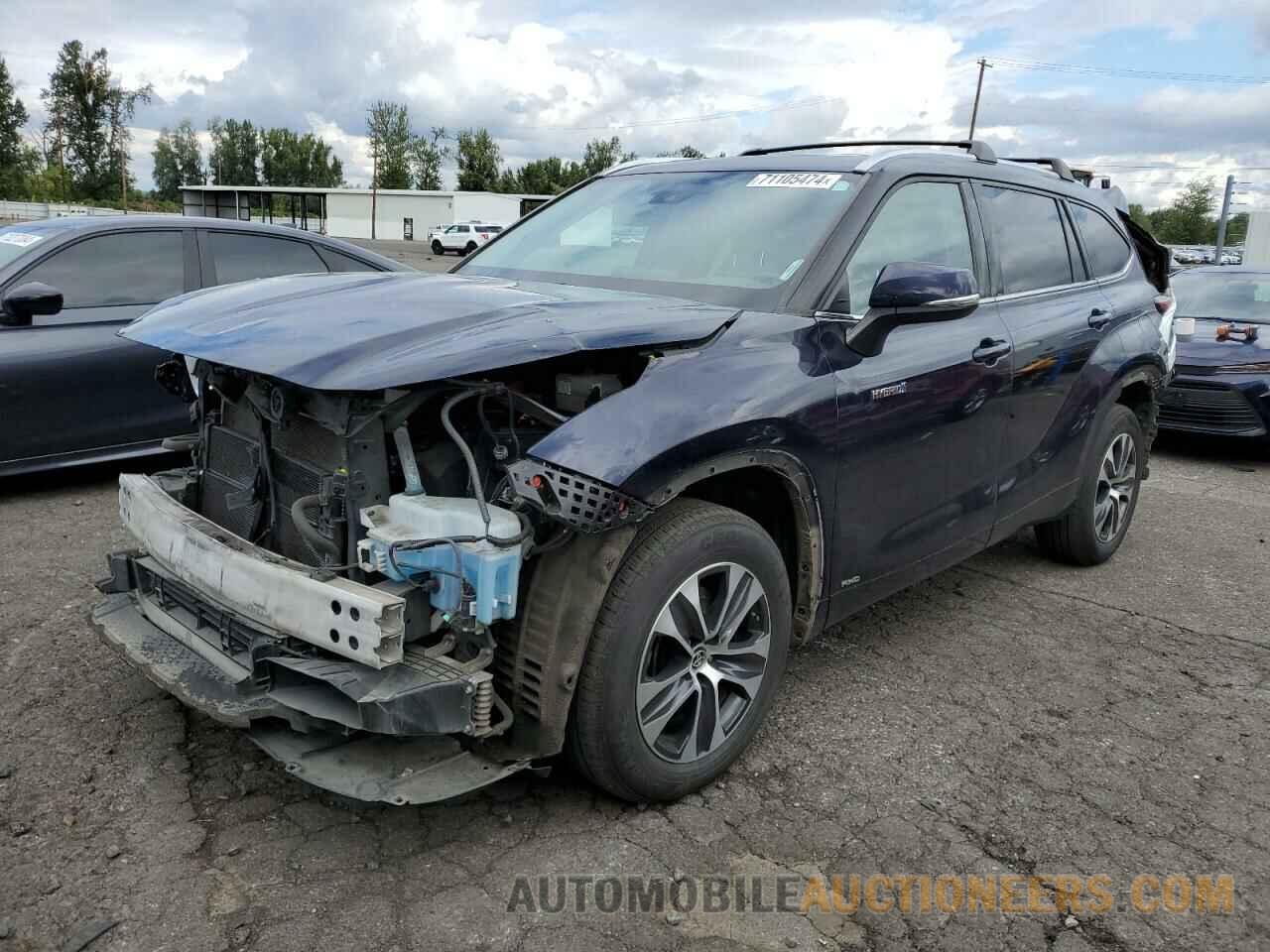 5TDHBRCHXLS508965 TOYOTA HIGHLANDER 2020