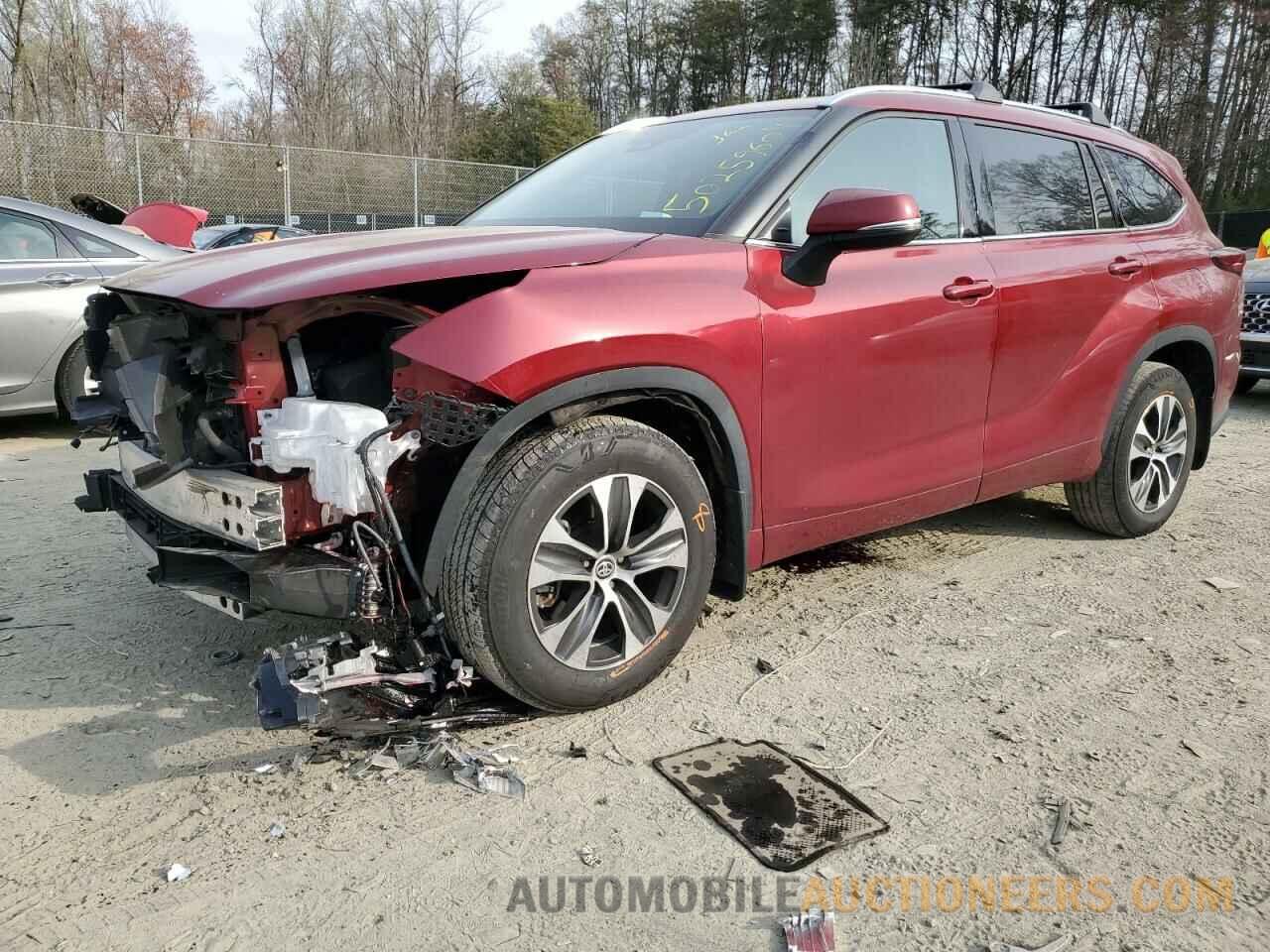 5TDHBRCHXLS513499 TOYOTA HIGHLANDER 2020