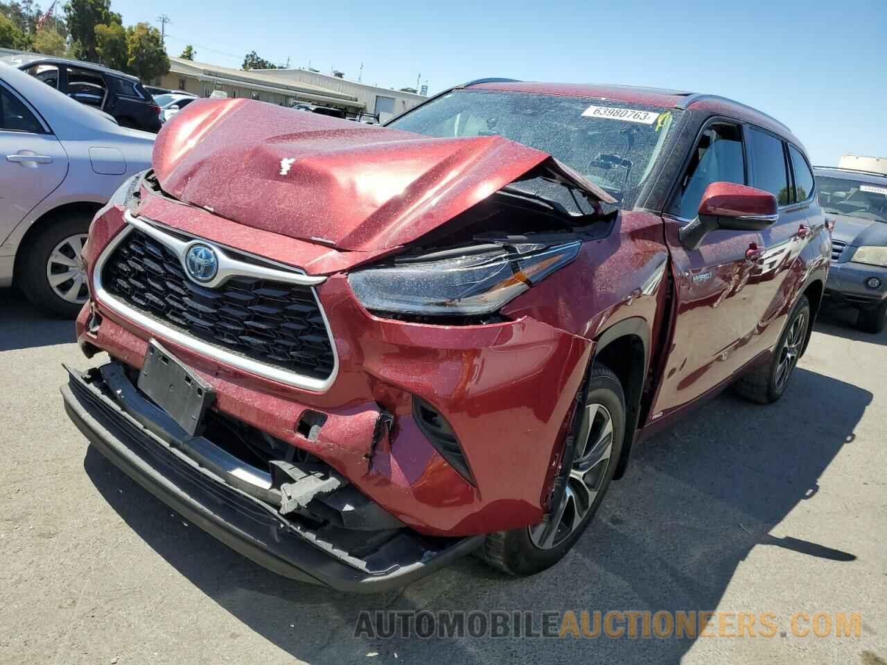 5TDHBRCHXMS059868 TOYOTA HIGHLANDER 2021