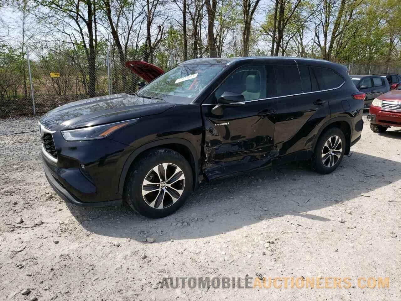 5TDHBRCHXMS521636 TOYOTA HIGHLANDER 2021