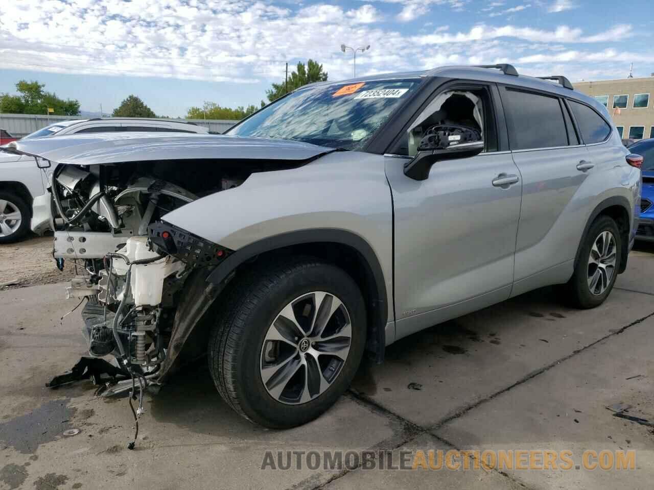 5TDHBRCHXNS547459 TOYOTA HIGHLANDER 2022