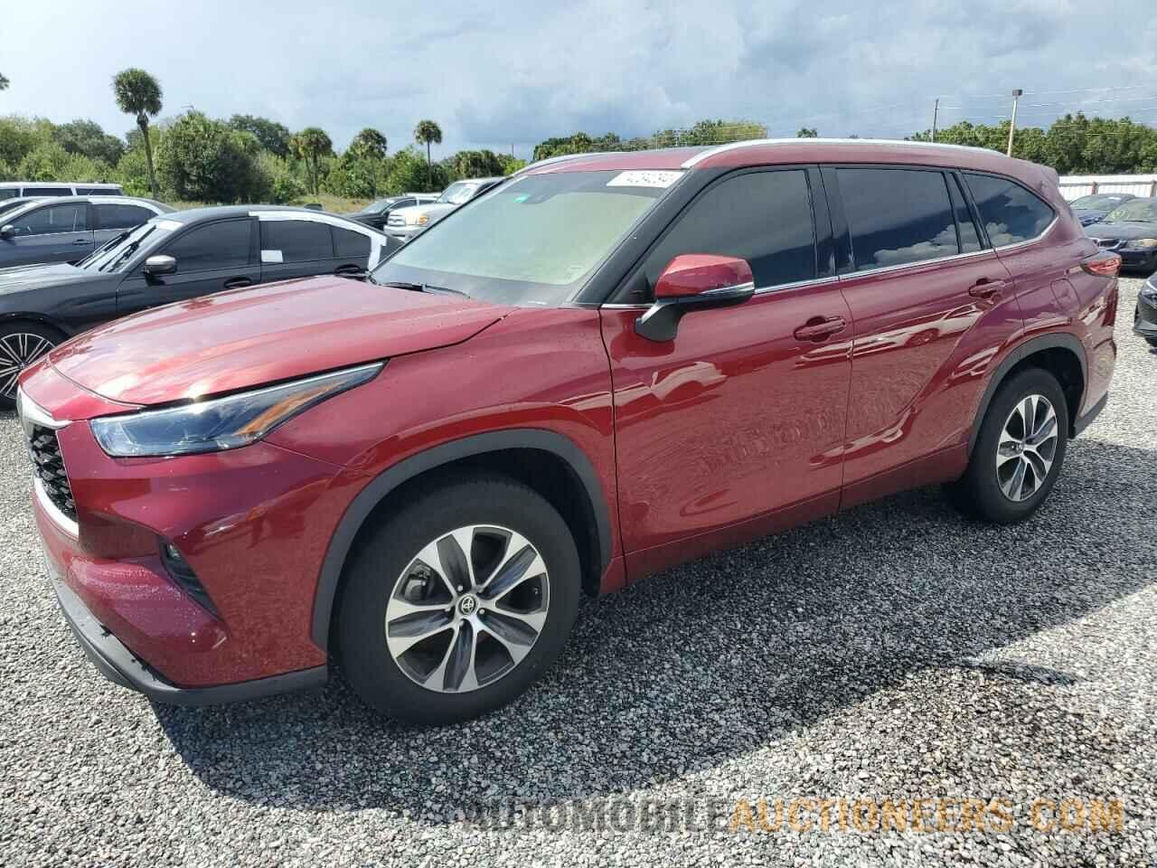 5TDHZRAH1MS519160 TOYOTA HIGHLANDER 2021