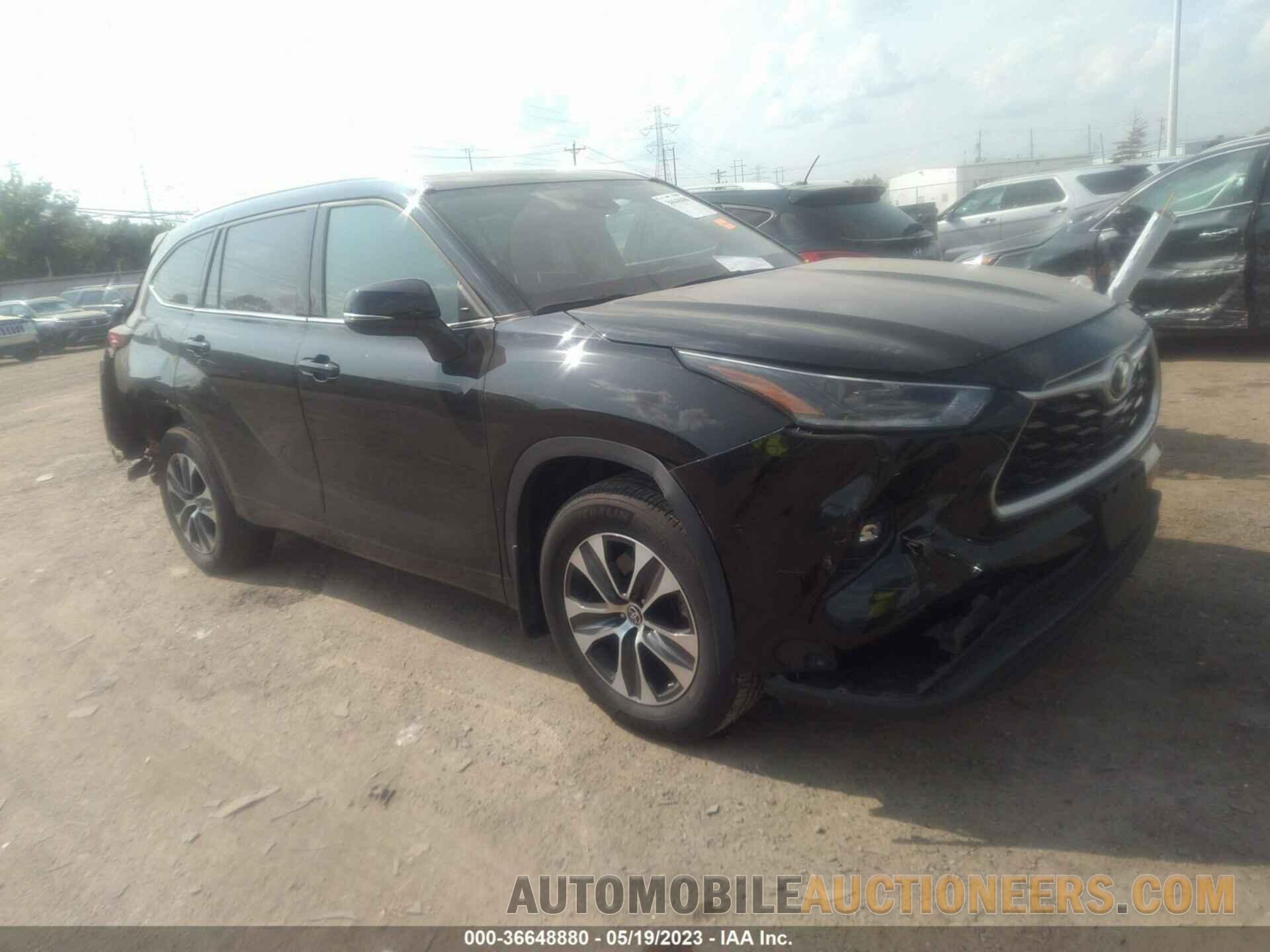 5TDHZRAH2MS536002 TOYOTA HIGHLANDER 2021