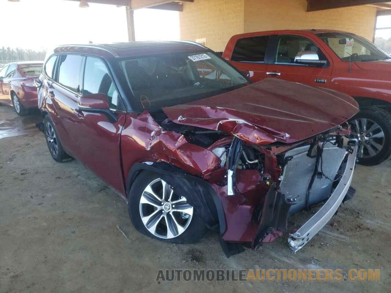 5TDHZRAH3MS076137 TOYOTA HIGHLANDER 2021