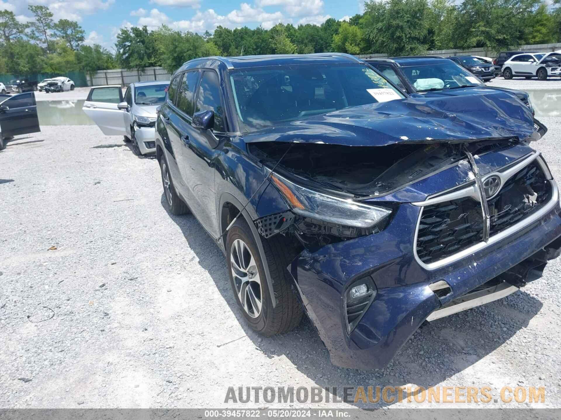 5TDHZRAH3MS076400 TOYOTA HIGHLANDER 2021