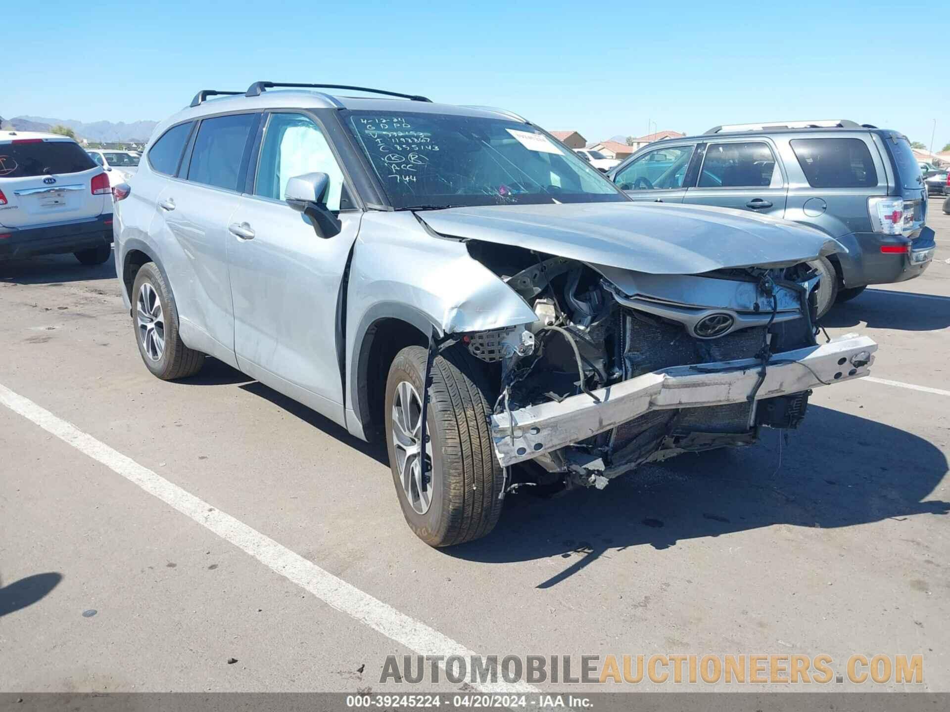 5TDHZRAH3MS532153 TOYOTA HIGHLANDER 2021