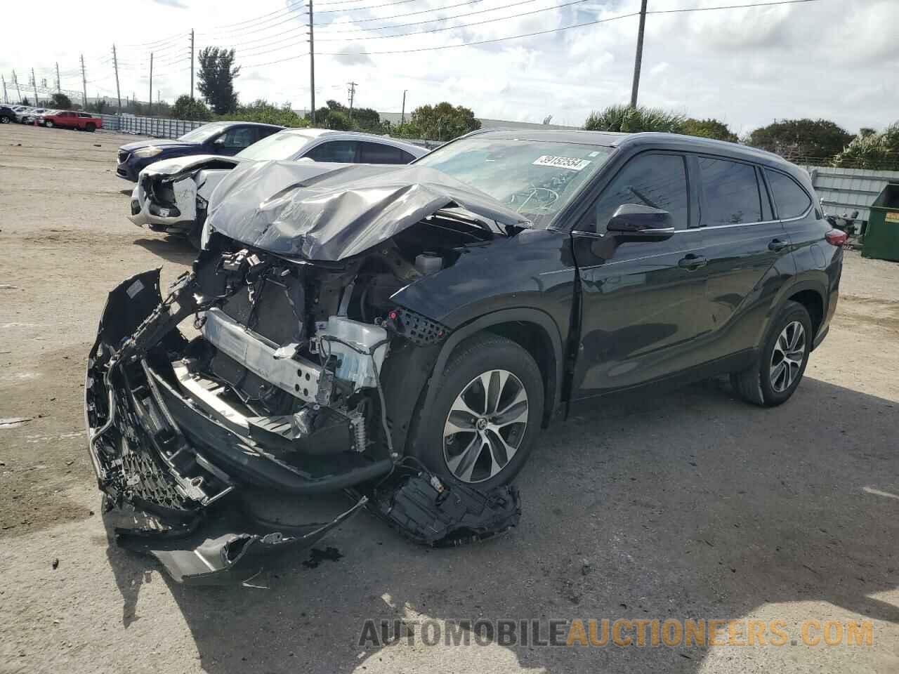 5TDHZRAH4MS087521 TOYOTA HIGHLANDER 2021