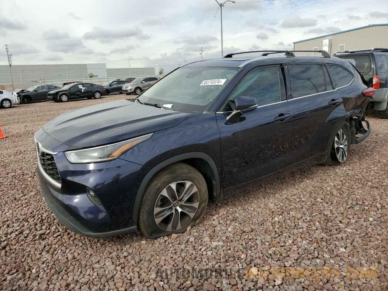 5TDHZRAH4MS089026 TOYOTA HIGHLANDER 2021