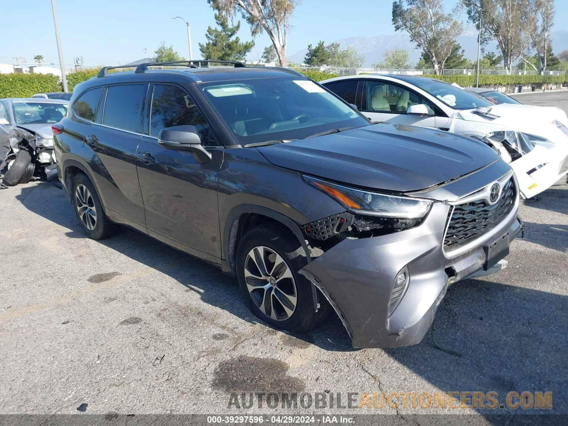 5TDHZRAH6MS071708 TOYOTA HIGHLANDER 2021