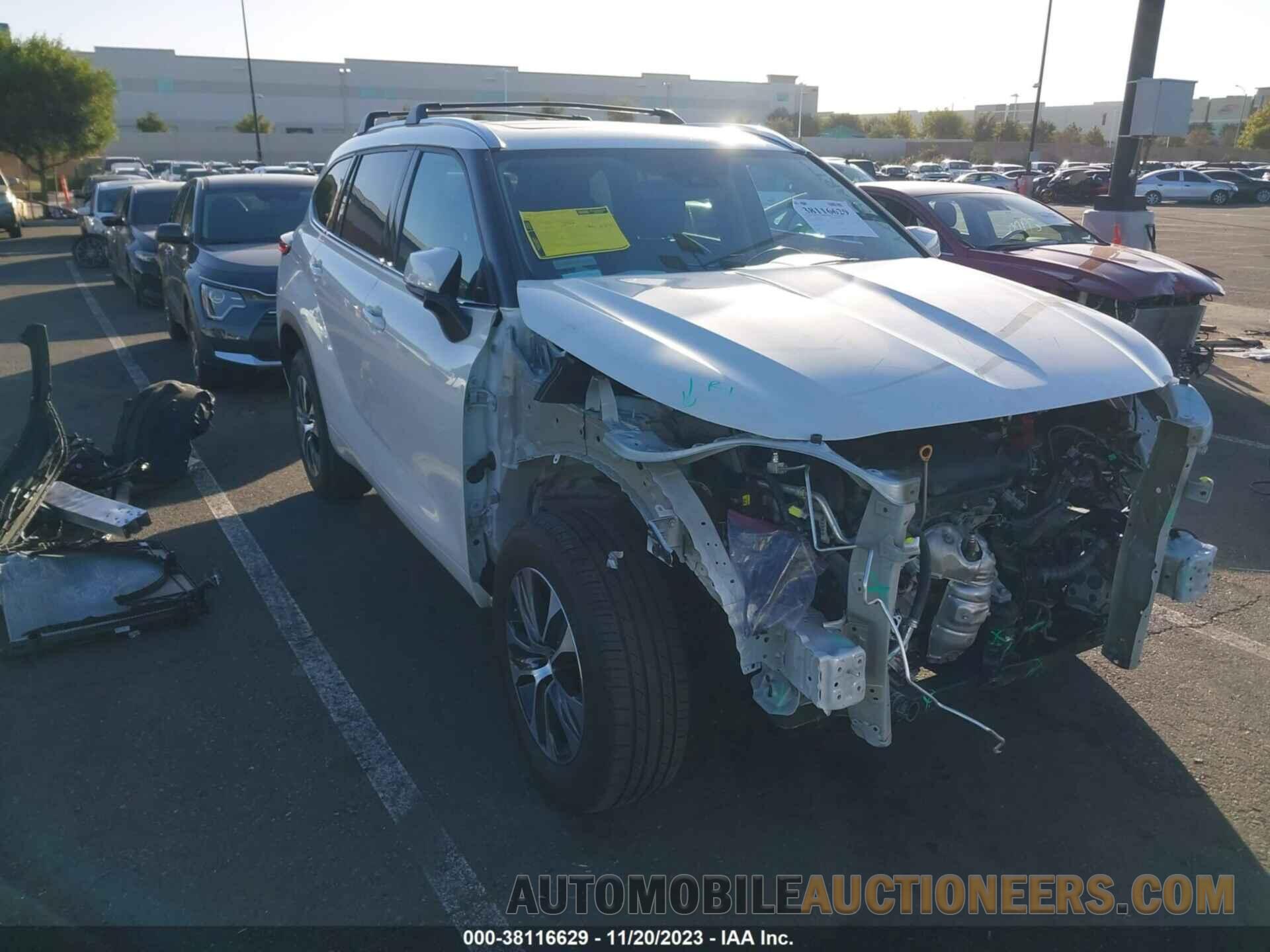 5TDHZRAH6MS523849 TOYOTA HIGHLANDER 2021