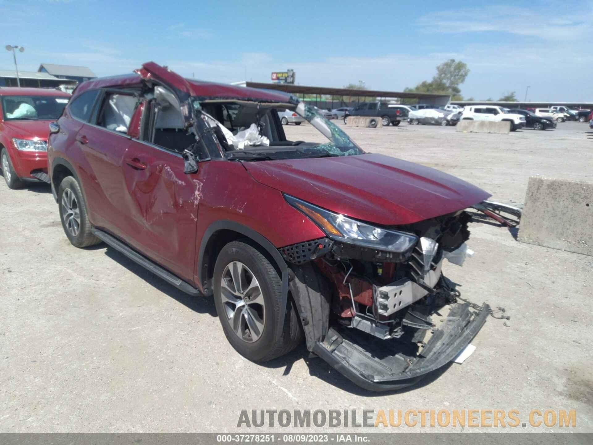 5TDHZRAH7LS509859 TOYOTA HIGHLANDER 2020